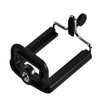 Uniwersalny uchwyt na telefon z gwintem 1/4" do montażu na statywie, selfie-sticku | Z12-Black
