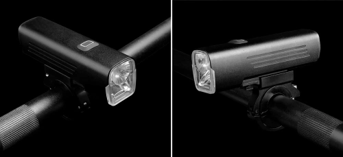 Lampka rowerowa  z mocnym akumulatorem 4800 mAh |  Reflektor rowerowy LED 1000 lm USB-C – światła mijania i drogowe  | BH-530 