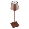 Lampka stołowa z wbudowanym akumulatorem | Dotykowa lampka nocna | HJA28-BROWN-1
