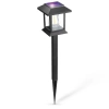 Ogrodowa lampka solarna LED | Wbiajny słupek | HK-115B