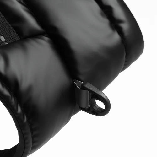 Zimowa kurtka dla psa z wbudowanymi szelkami  S | Ciepłe, wodoodporne  ubranie dla psa | PET-017S-BK