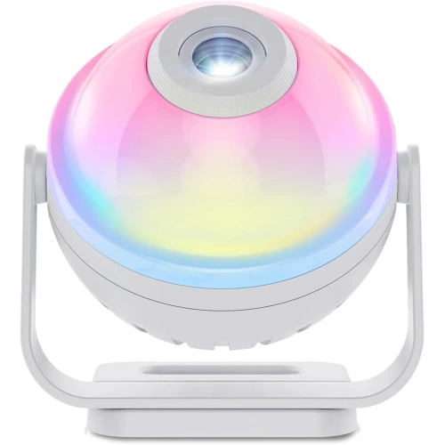 Projektor gwiazd | Lampka nocna RGB z wbudowanym głośnikiem | XTY01-WHITE