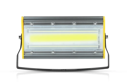 Halogen LED | Oświetlenie do podwórka, działki | Aluminiowa lampa | Naświetlacz z regulowanym uchwytem | YXT-50W-1H