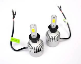 Zestaw żarówek LED H3 C6 COB BridgeLUX™ 8000 lm