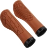 Ergonomiczne chwyty rowerowe 22.2 mm | Antypoślizgowe, amortyzujące, wygodne gripy na kierownicę | FD187-BR