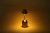 Bezprzewodowa lampka nocna z wbudowanym akumulatorem 2000 mAh | Nowoczesna lampka stołowa z regulacją mocy oraz barwy świecenia | YG-D020-Copper