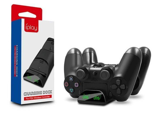 Ładowarka do padów PS4 / Slim / Pro | wyświetlacz LED | HB-P03