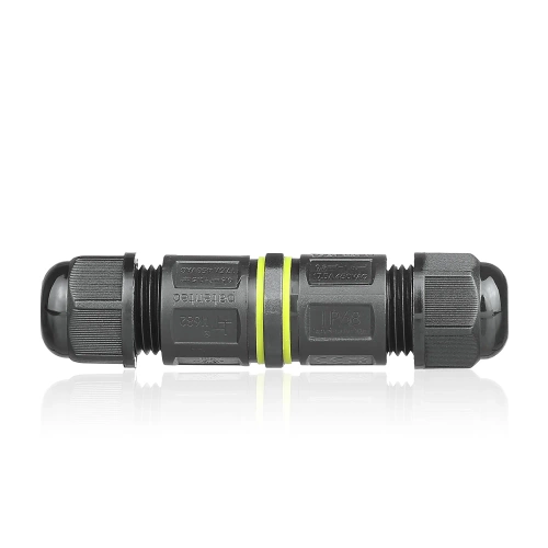 Hermetyczna mufa kablowa IP68 | Złącze śrubowe 3-pin 450V 17,5A do kabli 3–9 mm | M682-B