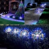 Ogrodowa lampa solarna LED fajerwerki | 84cm, 600mAh, 200 diod LED RGB | LFW-B200-Color