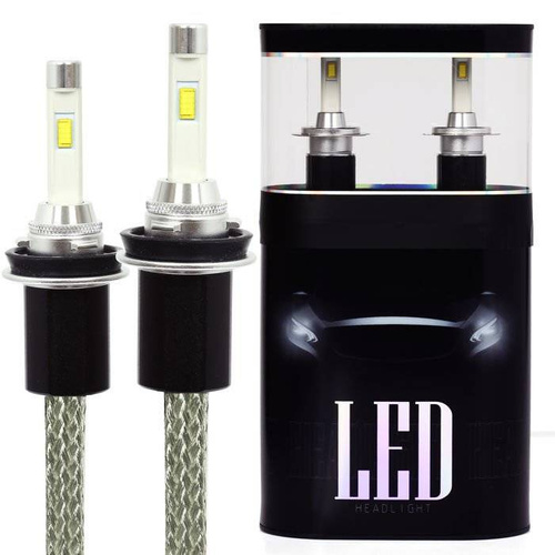 Zestaw żarówek LED H9 H11 R4 80W 9600lm LUMILED LUXEON 12V-24V