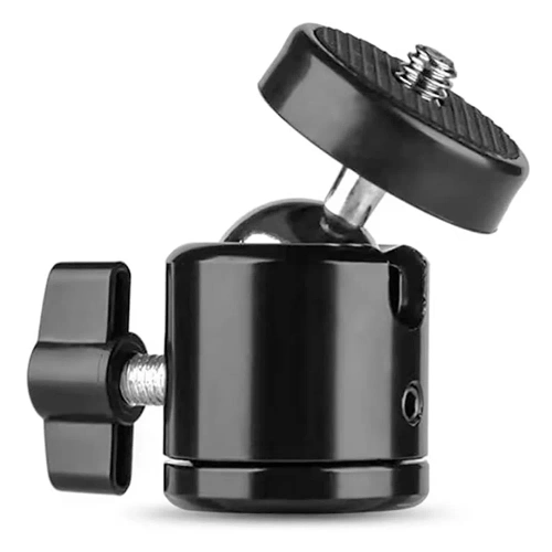 Statyw 210 cm z pilotem Bluetooth i uchwytem na telefon |  Zestaw  głowica 360° do zdjęć, nagrań i live streamingu | 