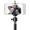 Statyw 210 cm z pilotem Bluetooth i uchwytem na telefon |  Zestaw  głowica 360° do zdjęć, nagrań i live streamingu | 