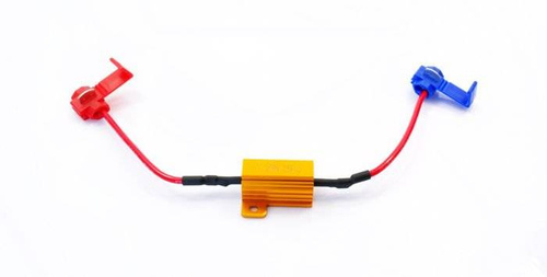 Uniwersalny filtr LED CAN BUS 25W 25Ω z konektorami