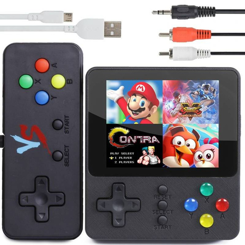 Konsola K5 Game BOX z dodatkowym Padem | 500 gier Retro SFC | K5-Double