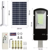Uliczna latarnia, lampa solarna LED 800W | 8Ah, IP65, 118 LED SMD5730 | duży panel słoneczny 6V/12W | Pilot | LDT-B118