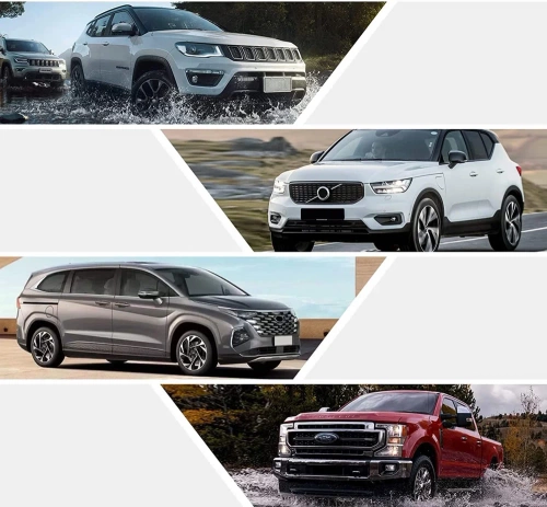 Bezprzewodowy system TPMS | 4 czujniki ciśnienia powietrza w oponach oraz temperatury opon | T1W-AA