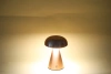 Lampa stołowa z wbudowanym akumulatorem | Lampa nocna z trzema barwami świecenia | Nastrojowa lampka do hotelu, restauracji | HJA24-GOLD
