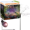 Ogrodowa lampa solarna LED fajerwerki | 84cm, 600mAh, 200 diod LED RGB | LFW-B200-Color