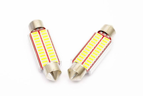 Żarówka samochodowa LED C5W 24 SMD 4014 CAN BUS