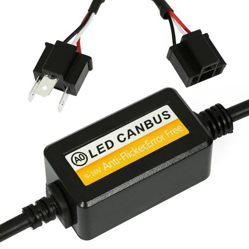 Komplet 2 szt - A0 Analogowy filtr H1 LED CAN BUS - pomarańczowy