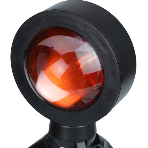 Lampka projekcyjna LED imitująca zachód słońca | LED RB-03-Sunset RED