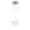 Lampka stołowa LED | Bezprzewodowa lampka nocna | Dotykowa lampka do hotelu, restauracji | HJA20-WHITE