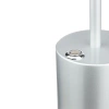 34 cm Lampa stołowa z wbudowanym akumulatorem | Lampa nocna z trzema barwami świecenia | Nastrojowa lampka do hotelu, restauracji | HJA28-SILVER-2