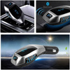 Bluetooth | Transmiter samochodowy FM z wyświetlaczem LED | Ładowarka USB | Zestaw głośnomówiący | X5