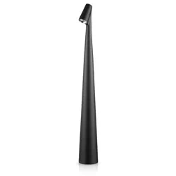 Lampa stołowa 43cm | Bezprzewodowa lampka nocna z wbudowanym akumulatorem | Lampka z dotykowym sterowaniem | HMS-455-BLACK