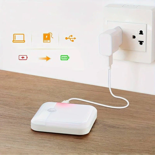 Lampka meblowa z czujnikiem ruchu | Bezprzewodowa lampka z czujnikiem zmierzchu | Magnetyczna lampka nocna z wbudowanym akumulatorem | C4765-WHITE