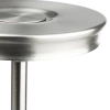 Lampa stołowa z wbudowanym akumulatorem | Lampa nocna z trzema barwami świecenia | Nastrojowa lampka do hotelu, restauracji | HJA30-SILVER