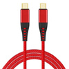 Kabel USB-C do USB-C | 1M | AP-42-1M-Type-C-Red