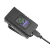 Zestaw lampek rowerowych LED na przód i tył roweru | 2 diody LED XM-L T6 CREE, 1000lm, 6 trybów świecenia, 1200mAh | 6 diod, 4 tryby świecenia, 300lm