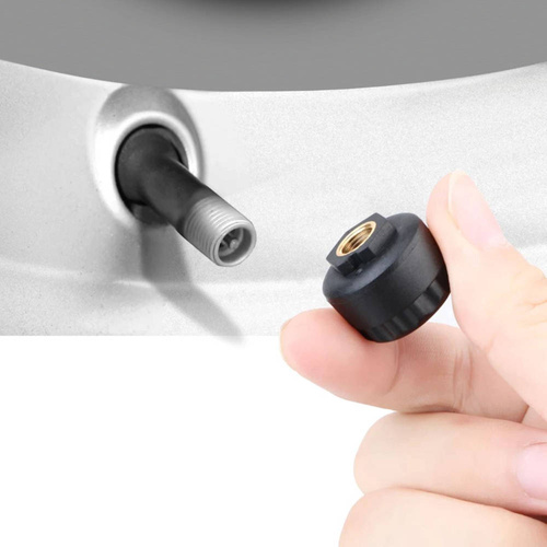 Bezprzewodowy system TPMS | 4 czujniki ciśnienia powietrza w oponach oraz temperatury opon | T1W-AA