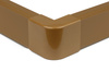 Łącznik kątowy do listwy maskującej 40x20mm | brązowy | CDT-03