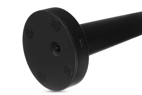 Bezprzewodowa lampka stołowa | Dotykowa lampka nocna z regulowaną barwą światła | Lampka USB | HJA12-BLACK