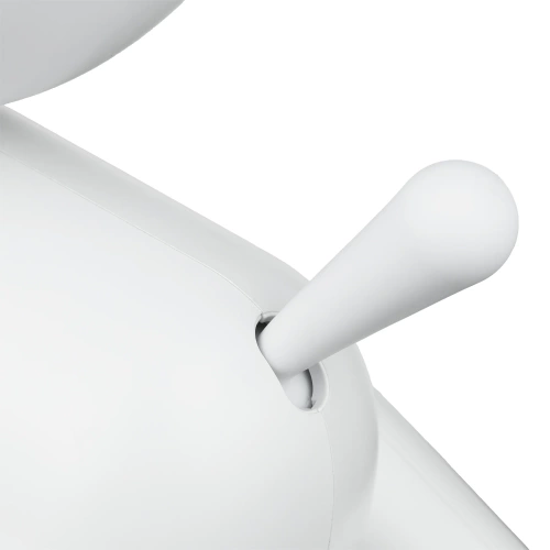 Urocza lampka LED w kształcie pieska z regulacją jasności i akumulatorem USB | Lampka biurkowa Waggy Puppy |  YG-TD104-W