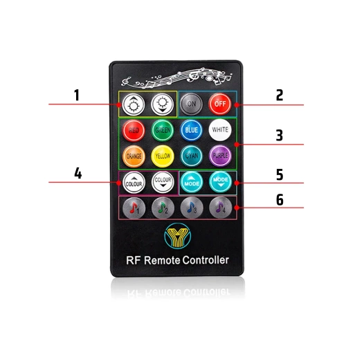 Lampki pod samochód | RGB LED | Oświetlenie podwozia 4 sztuki