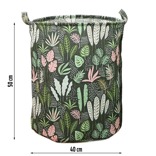 Pojemnik na zabawki | Kosz na pranie | Składany worek 60L | SN-B40-APG