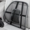 Wspornik pod plecy do samochodu | Ergonomiczna podpórka pod lędźwie | Podpórka pod plecy montowana do krzesła lub fotela | GLY-440-BLACK