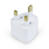 Uniwersalny adapter sieciowy, przejściówka podróżna z gniazd EU/USA/CN do gniazd UK | AD-UK03