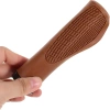Ergonomiczne chwyty rowerowe 22.2 mm | Antypoślizgowe, amortyzujące, wygodne gripy na kierownicę | FD187-BR