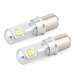 Komplet żarówek samochodowych LED BA15S 40W 1800lm