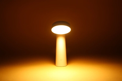 Nowoczesna lampka bezprzewodowa | Lampka LED z ruchomą głowicą | JX12-BLACK