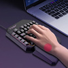 Gamingowa klawiatura jednoręczna z podświetleniem LED, keypad | T19