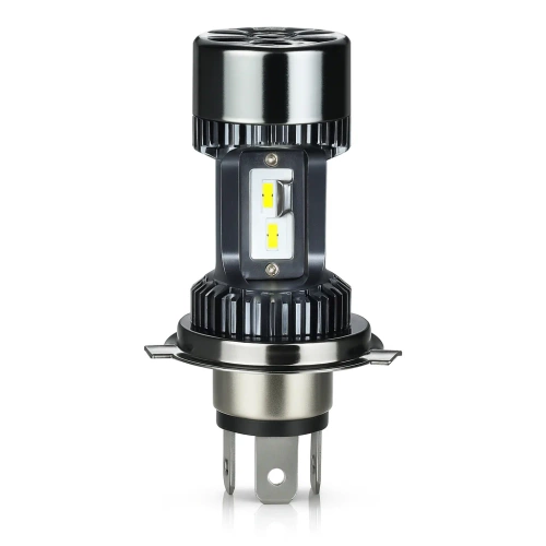 Żarówka motocyklowa LED H4 3200 lm 6000K | Mocne światła mijania i długie 30W  | M8B-H4