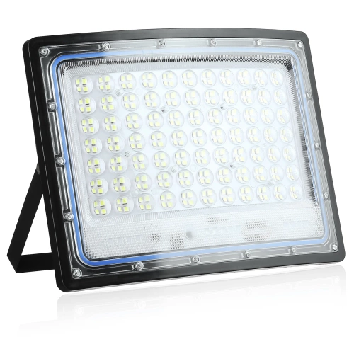 Naświetlacz LED 50W z pilotem | Naświetlacz LED 50W z panelem solarnym  IP66 ,1500lm | LD66-50W