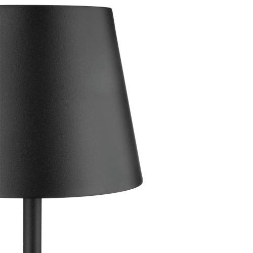 Lampka stołowa z wbudowanym akumulatorem | Dotykowa lampka nocna | HJA18-BLACK