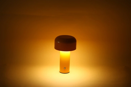Lampa stołowa z wbudowanym akumulatorem | Nowoczesna lampka nocna | Dotykowa lampka stołowa  | La YG-D017-BL