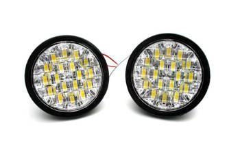 Światła LED do jazdy dziennej | okrągłe ø 90 mm | DRL 10